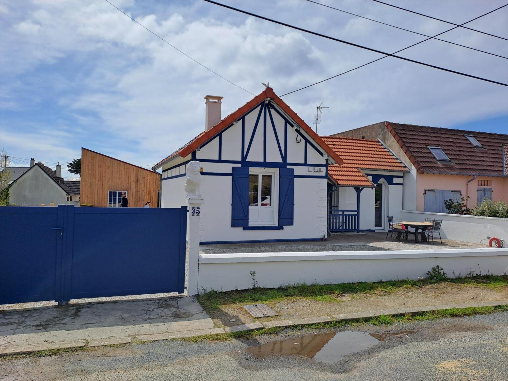 Les Goelettes A 250 M De La Plage Barneville-Carteret Εξωτερικό φωτογραφία