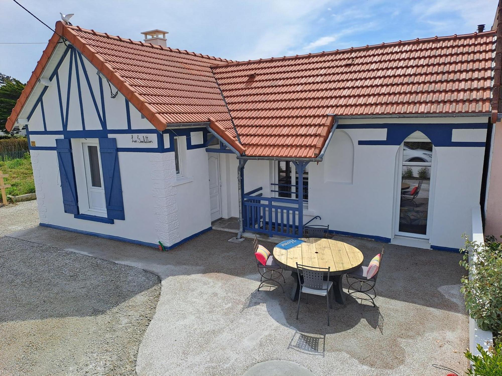 Les Goelettes A 250 M De La Plage Barneville-Carteret Εξωτερικό φωτογραφία